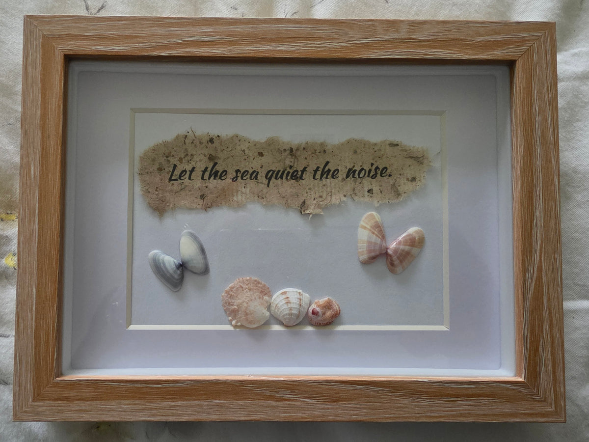 Let the sea quiet the noise