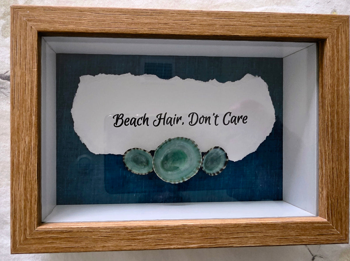 Beach hair, don't care