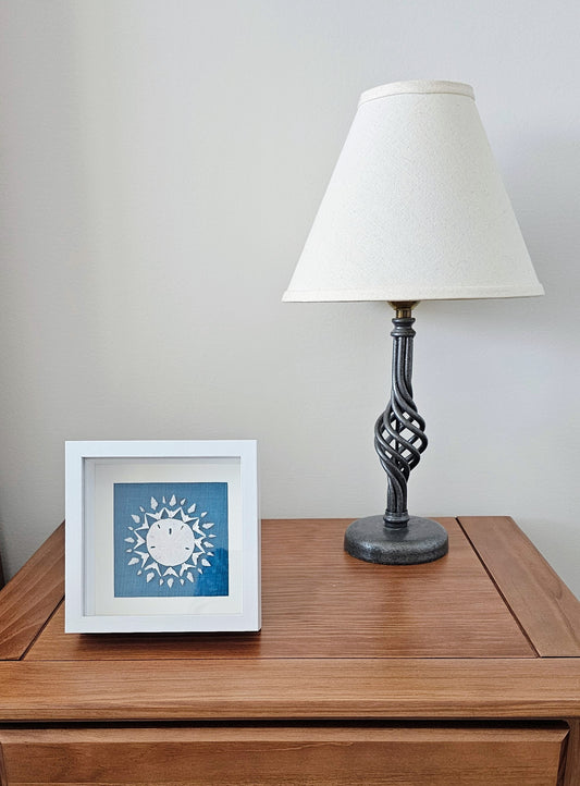 Sand Dollar & Doves on fabric 5.5x5.5