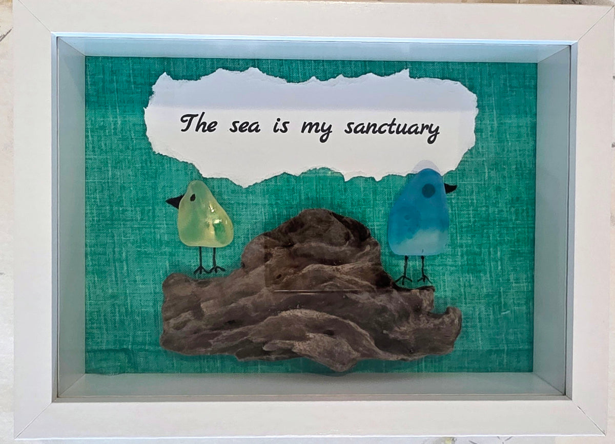 The sea is my sanctuary